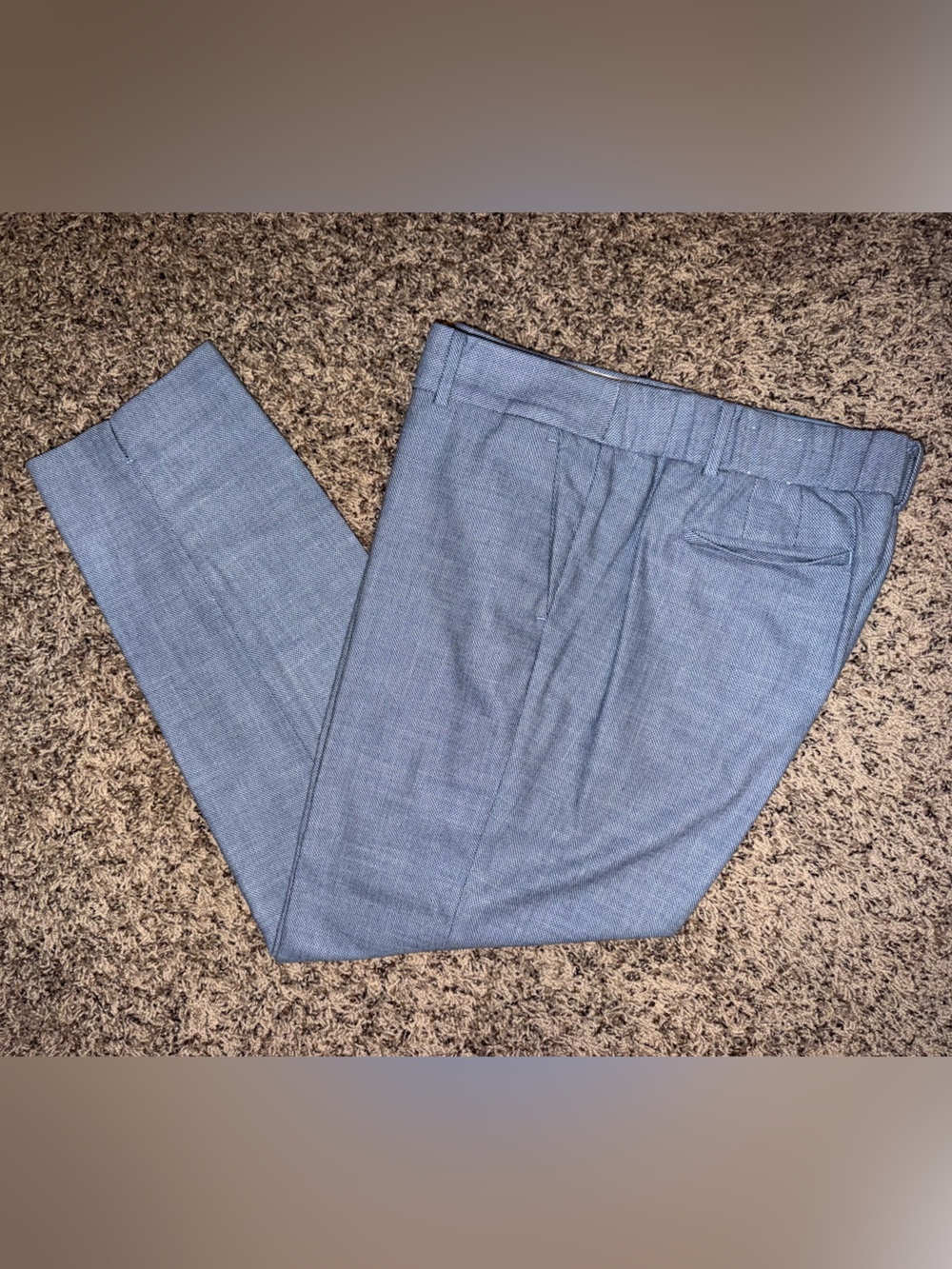 Talbots Hampshire Women's Light Blue Ankle Dress Pants - 16